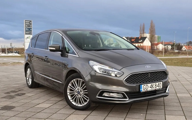 Ford S-Max cena 124230 przebieg: 168924, rok produkcji 2017 z Gdańsk małe 781